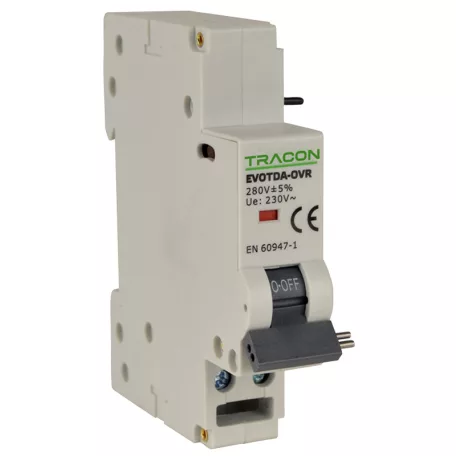 Tracon Un:230VAC, 50Hz, Uup:280VAC EVOTDA-OVR Feszültségnövekedési kioldó EVOTDA-hoz 5997374210904