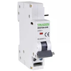   Tracon Un:230VAC, 50Hz, Udown:170VAC EVOTDA-UVR Feszültségcsökkenési kioldó EVOTDA-hoz 5997374210911