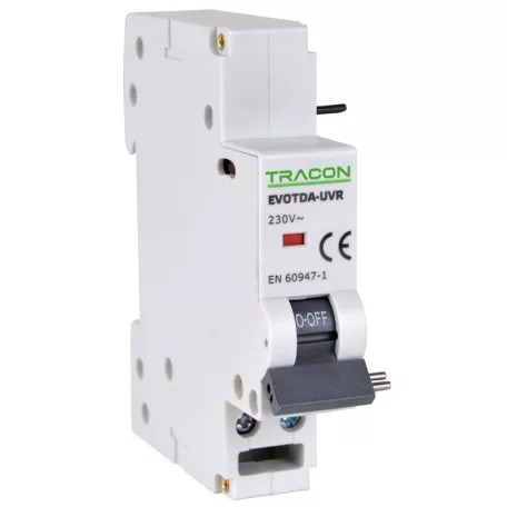 Tracon Un:230VAC, 50Hz, Udown:170VAC EVOTDA-UVR Feszültségcsökkenési kioldó EVOTDA-hoz 5997374210911