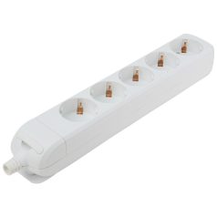   Tracon 5×SCHUKO, max.16A, 230V HUR-05 Újravezetékezhető, hordozható elosztósáv 5997374149853