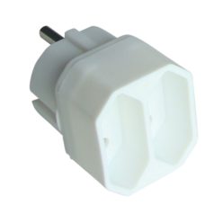   Tracon 2×EURO, 250VAC, max.2,5A TN2 Többférőhelyes átalakító csatlakozó 5997374107709