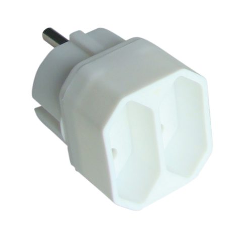 Tracon 2×EURO, 250VAC, max.2,5A TN2 Többférőhelyes átalakító csatlakozó 5997374107709
