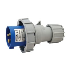   Tracon 16A, 250V, 2P+E, 6h, IP67 TICS-0132H Ipari csatlakozó dugó, fokozott védelemmel 5997374199155