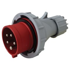   Tracon 16A, 400V, 3P+N+E, 6h, IP67 TICS-0152PF Fázisfordítós ipari csatlakozó dugó külső tömszelencével 5997374192347