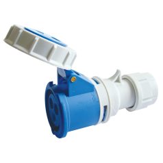   Tracon 16A, 230V, 2P+E, 6h, IP67 TICS-2132H Ipari csatlakozóaljzat, fokozott védelemmel 5997374200325