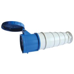   Tracon 125A, 250V, 2P+E, 6h, IP67 TICS-243 Ipari csatlakozóaljzat, fokozott védelemmel 5997374150415