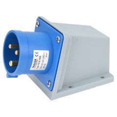   Tracon 32A, 250V, 2P+E, 6h, IP44 TICS-523 Felületre szerelhető ipari csatlakozó dugó 5997374139588