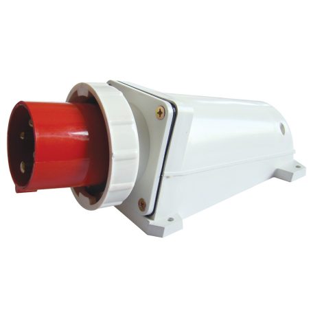 Tracon 63A, 400V, 3P+E, 6h, IP67 TICS-534 Felületre szerelhető ipari csatlakozó dugó 5997374150484