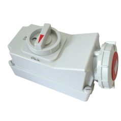   Tracon 16A, 400V, 3P+N+E, 6h, IP67 TICS-1152R Felületre szerelhető ipari csatl.aljzat reteszelt kapcs.-val 5997374193474