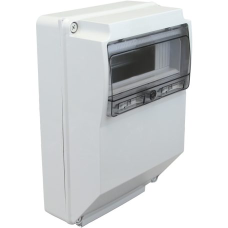 Tracon 12mod, H×W×D=400×260×130mm, IP65 TDB362613 Üres ipari csatlakozódoboz szerelősínnel, ABS 5997374201650
