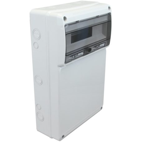 Tracon 16 mod, H×W×D=505×330×150mm, IP65 TDB503315 Üres ipari csatlakozódoboz szerelősínnel, ABS 5997374201643
