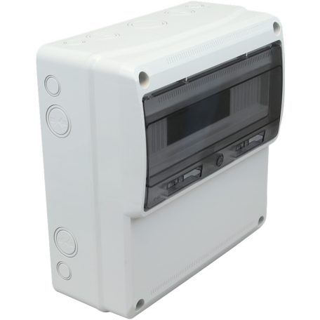 Tracon 16mod, H×W×D=330×330×155mm, IP65 TDB333315 Üres ipari csatlakozódoboz szerelősínnel, ABS 5997374222150