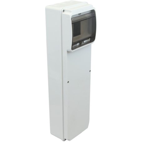 Tracon 6 mod, H×W×D=460×130×105mm, IP55 TDB461377 Üres ipari csatlakozódoboz szerelősínnel, ABS 5997374183932