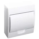 Tracon 1×8 modul, IP40, (H×W×D=200×184×95mm) EDFKN-8/1 Falon kívüli elosztódoboz, fehér ajtóval, N/PE sínnel 5997374155502