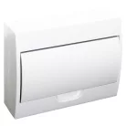 Tracon 1×12 modul, IP40, (H×W×D=200×256×95mm) EDFKN-12/1 Falon kívüli elosztódoboz, fehér ajtóval, N/PE sínnel 5997374155519