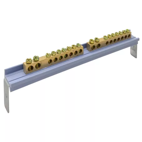 Tracon 1×12 modul, IP40, (H×W×D=200×256×95mm) EDFKN-12/1 Falon kívüli elosztódoboz, fehér ajtóval, N/PE sínnel 5997374155519