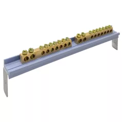   Tracon 1×18 modul, IP40, (H×W×D=220×364×96mm) EDFKN-18/1 Falon kívüli elosztódoboz, fehér ajtóval, N/PE sínnel 5997374155526