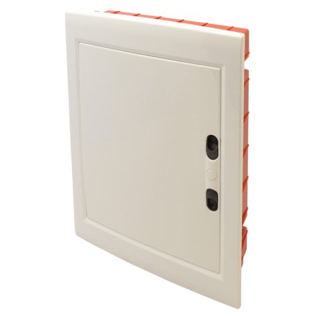 Tracon 2×12 (24) modul, IP40, (H×W×D=395×305×85mm) EDSSN-12/2 Süllyesztett elosztódoboz, fehér-sík ajtóval, NPE nélkül 5997374182652
