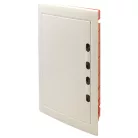 Tracon 3×12 (36) modul, IP40, (H×W×D=545×305×85mm) EDSSN-12/3 Süllyesztett elosztódoboz, fehér-sík ajtóval, NPE nélkül 5997374182669