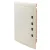Tracon 3×12 (36) modul, IP40, (H×W×D=545×305×85mm) EDSSN-12/3 Süllyesztett elosztódoboz, fehér-sík ajtóval, NPE nélkül 5997374182669