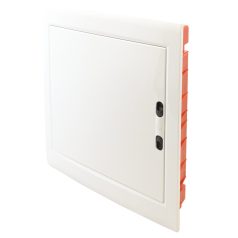   Tracon 2×18 (36) modul, IP40, (H×W×D=480×440×90 mm) EDSSN-18/2 Süllyesztett elosztódoboz, fehér-sík ajtóval, NPE nélkül 5997374205474