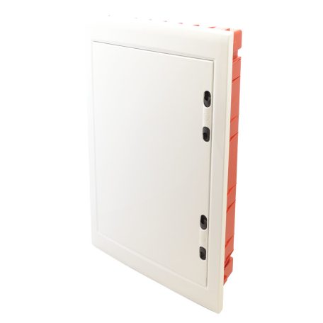 Tracon 3×18 (54) modul, IP40, (H×W×D=655×440×90 mm) EDSSN-18/3 Süllyesztett elosztódoboz, fehér-sík ajtóval, NPE nélkül 5997374205498