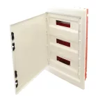 Tracon 3×18 (54) modul, IP40, (H×W×D=655×440×90 mm) EDSSN-18/3 Süllyesztett elosztódoboz, fehér-sík ajtóval, NPE nélkül 5997374205498