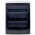 Tracon 3×18 mod, H×W×D=595.3×414.25×148mm, IP65,1000 VAC, 1500 VDC EDFKIP65N183 Falon kívüli elosztódoboz, átlátszó ajtóval, N/PE sínnel 5997374201599