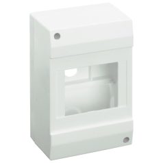   Tracon 1×4 modul, IP40, (H×W×D=130×82×62mm) EDFK-4/1AN Falon kívüli elosztódoboz, ajtó nélkül 5997374128186