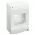 Tracon 1×4 modul, IP40, (H×W×D=130×82×62mm) EDFK-4/1AN Falon kívüli elosztódoboz, ajtó nélkül 5997374128186
