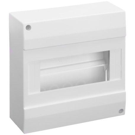 Tracon 1×8 modul, IP40, (H×W×D=160×160×62mm) EDFK-8/1AN Falon kívüli elosztódoboz, ajtó nélkül 5997374128193