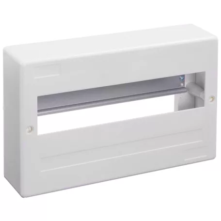 Tracon 1×12 modul, IP40, (H×W×D=160×260×65mm) EDFK-12/1AN Falon kívüli elosztódoboz, ajtó nélkül, N/PE sínnel 5997374148702