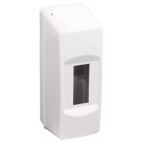 Tracon 1×2 modul, IP40, (H×W×D=140×50×60mm) EDFK-2/1ANP Falon kívüli elosztódoboz, ajtó nélkül, zárópecsételhető 5997374161060
