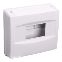   Tracon 1×8 modul, IP40, (H×W×D=160×180×60mm) EDFK-8/1ANP Falon kívüli elosztódoboz, ajtó nélkül, zárópecsételhető 5997374203906