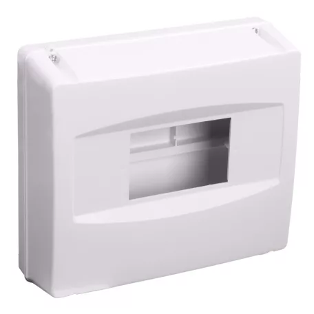 Tracon 1×8 modul, IP40, (H×W×D=160×180×60mm) EDFK-8/1ANP Falon kívüli elosztódoboz, ajtó nélkül, zárópecsételhető 5997374203906
