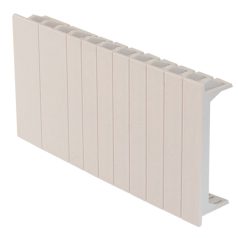   Tracon L=108mm, 1×6 mod.(2×1mod.+8×1/2mod.) EDTM Takaróidom elosztódobozokba, szabad modulnyílások lefedésére 5997374155625