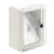 Tracon HxWxD=280x210x130mm, IP65, IK10, 1000V AC/DC, RAL7035 TME282113T Műanyag elosztószekrény átlátszó ajtóval 5997374195065