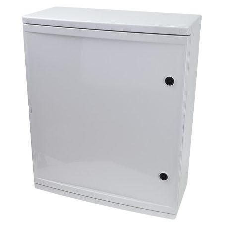 Tracon HxWxD=800x600x260mm, IP65, IK10, 1000V AC/DC, RAL7035 TME806026M Műanyag elosztószekrény maszkos 5997374231664