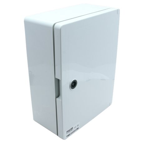 Tracon 2x9mod, HxWxD=330x250x130mm, IP65, IK10, 1000V AC/DC TME332513M Műanyag elosztószekrény maszkos 5997374195089