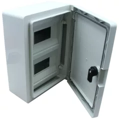   Tracon 2x9mod, HxWxD=330x250x130mm, IP65, IK10, 1000V AC/DC TME332513M Műanyag elosztószekrény maszkos 5997374195089