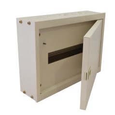   Tracon 1×16 mod, H×W×D=305×445×110mm, IP42, RAL1013 EDFKF-16/1 Fém elosztódoboz falon kívüli, maszkos, fehér 5997374174282