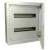 Tracon 2×16 mod, H×W×D=476×464×115mm, IP42, RAL1013 EDSF-16/2 Fém elosztódoboz süllyesztett, maszkos, fehér 5997374174336