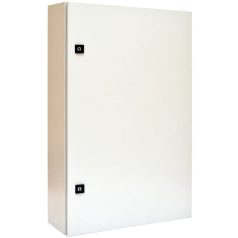   Tracon 600×900×200mm / 120M (5×24 mod) TGE609020 Ívelt biztonsági üvegajtós fémelosztószekrény 5997374217316