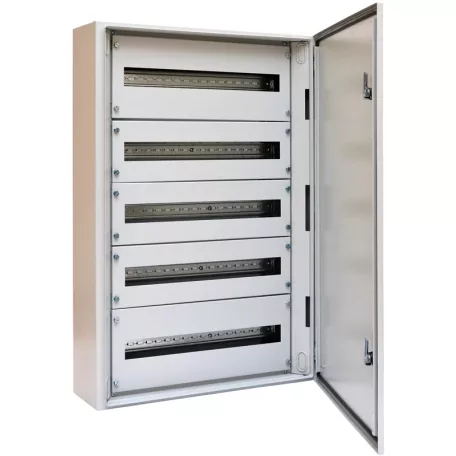 Tracon W×L×H=600×900×200 / 120M (5×24) , IP54 TGEF609020 Fémajtós fém elosztószekrény 5997374220569