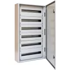 Tracon W×L×H=600×1050×200 / 144M (6×24) , IP54 TGEF6010520 Fémajtós fém elosztószekrény 5997374220507