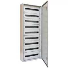   Tracon 600×1500×250 / 216M (24×9 rows) TGEF6015025 Fémajtós fém elosztószekrény 5997374223942