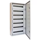 Tracon 600×1200×250 / 168M (24×7 rows) TGEF6012025 Fémajtós fém elosztószekrény 5997374223935