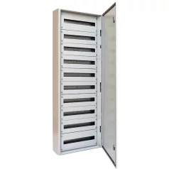   Tracon 600×1800×250 / 264M (24×11 rows) TGEF6018025 Fémajtós fém elosztószekrény 5997374223959