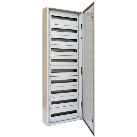 Tracon 600×1800×250 / 264M (24×11 rows) TGEF6018025 Fémajtós fém elosztószekrény 5997374223959