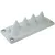 Tracon 216x84mm; IP55 EKBV-02 Elosztószekrény kábelbevezető, gumi, 10db kábelhez 5997374187404